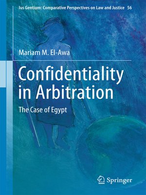 cover image of Confidentiality in Arbitration